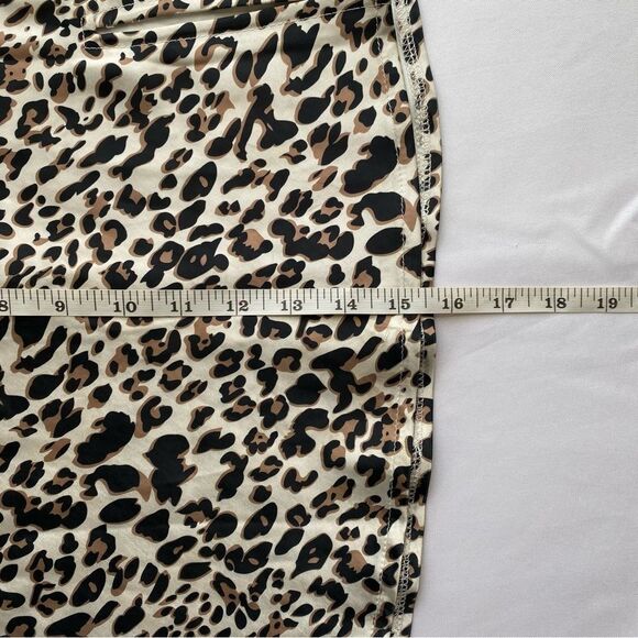 Princess Polly Yates Leopard Print Mini Skirt Size 4 - Picture 14 of 14
